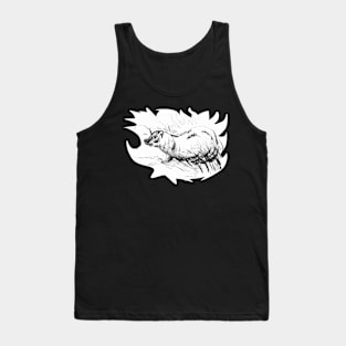 Taxidea taxus 14/11/23 - vintage and nature inspired art and designs Tank Top